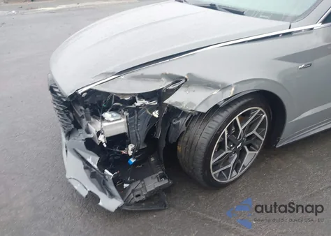2021 Hyundai Sonata N Line from USA, damaged, VIN 5NPEK4JC7MH116482